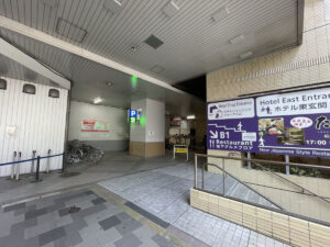 広島駅　コインロッカー　北口