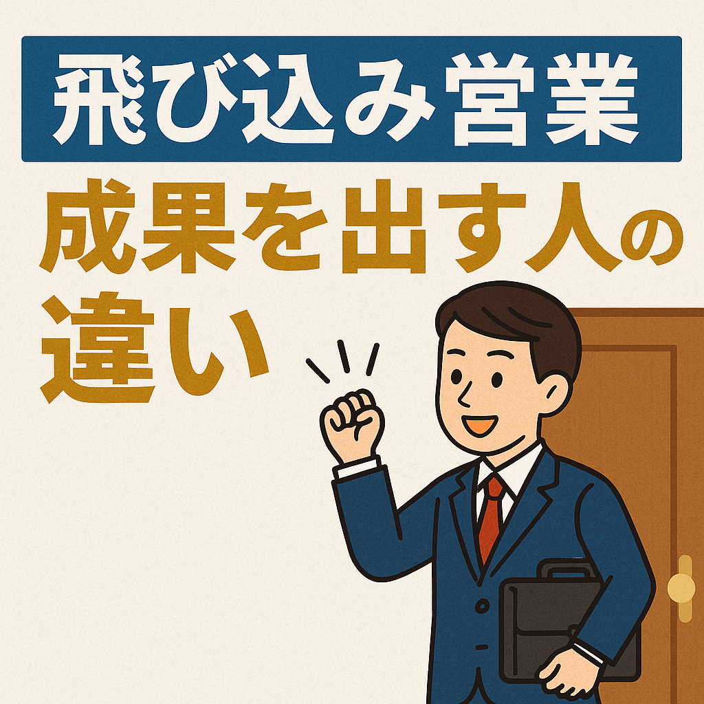 よこブロ　飛び込み営業