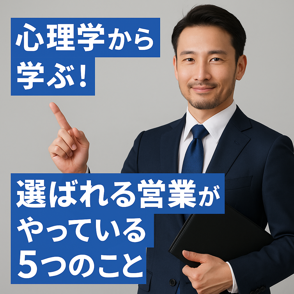 心理学　営業　よこブロ