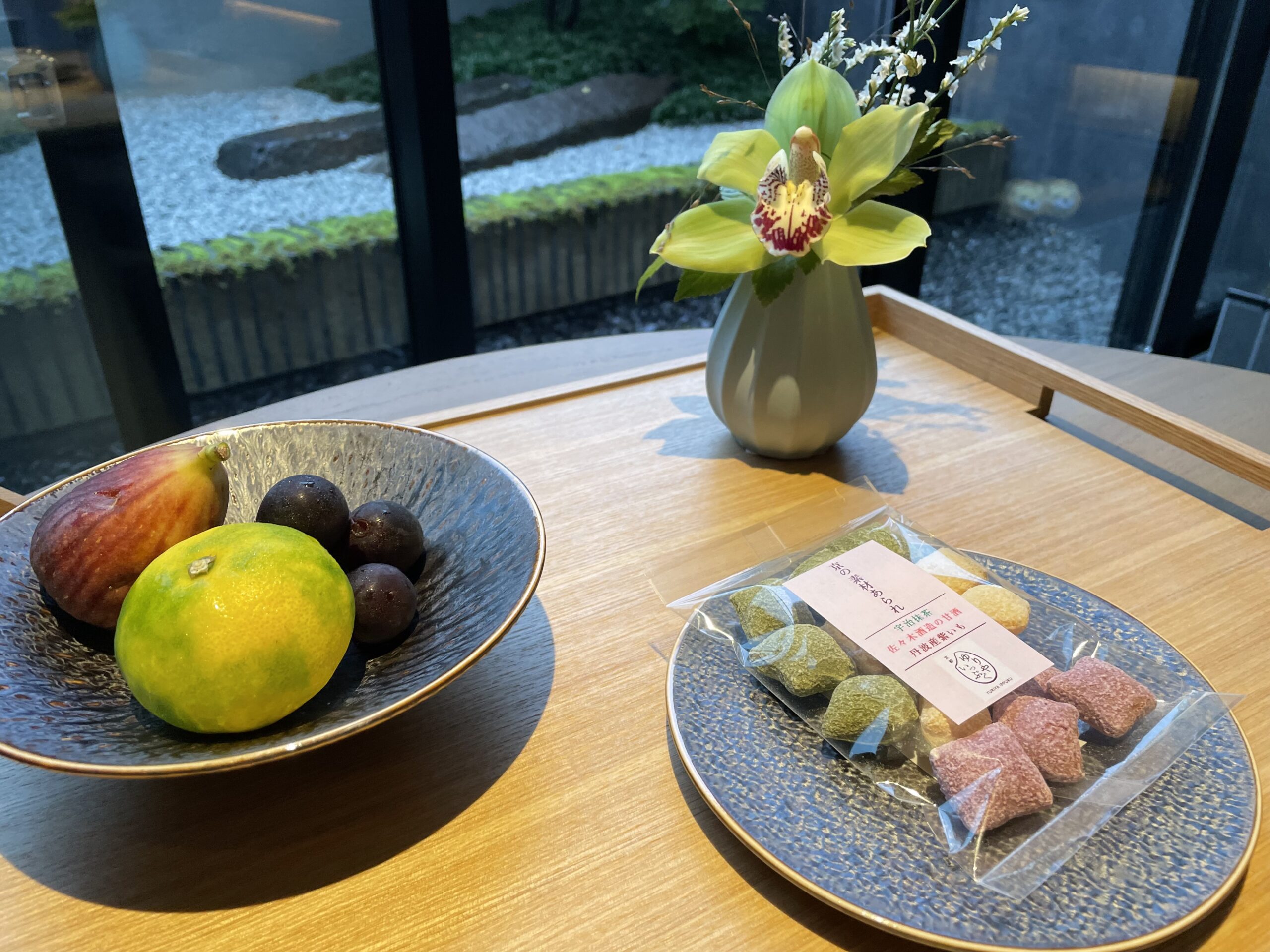 ロク京都 ウェルカムフルーツ 和菓子