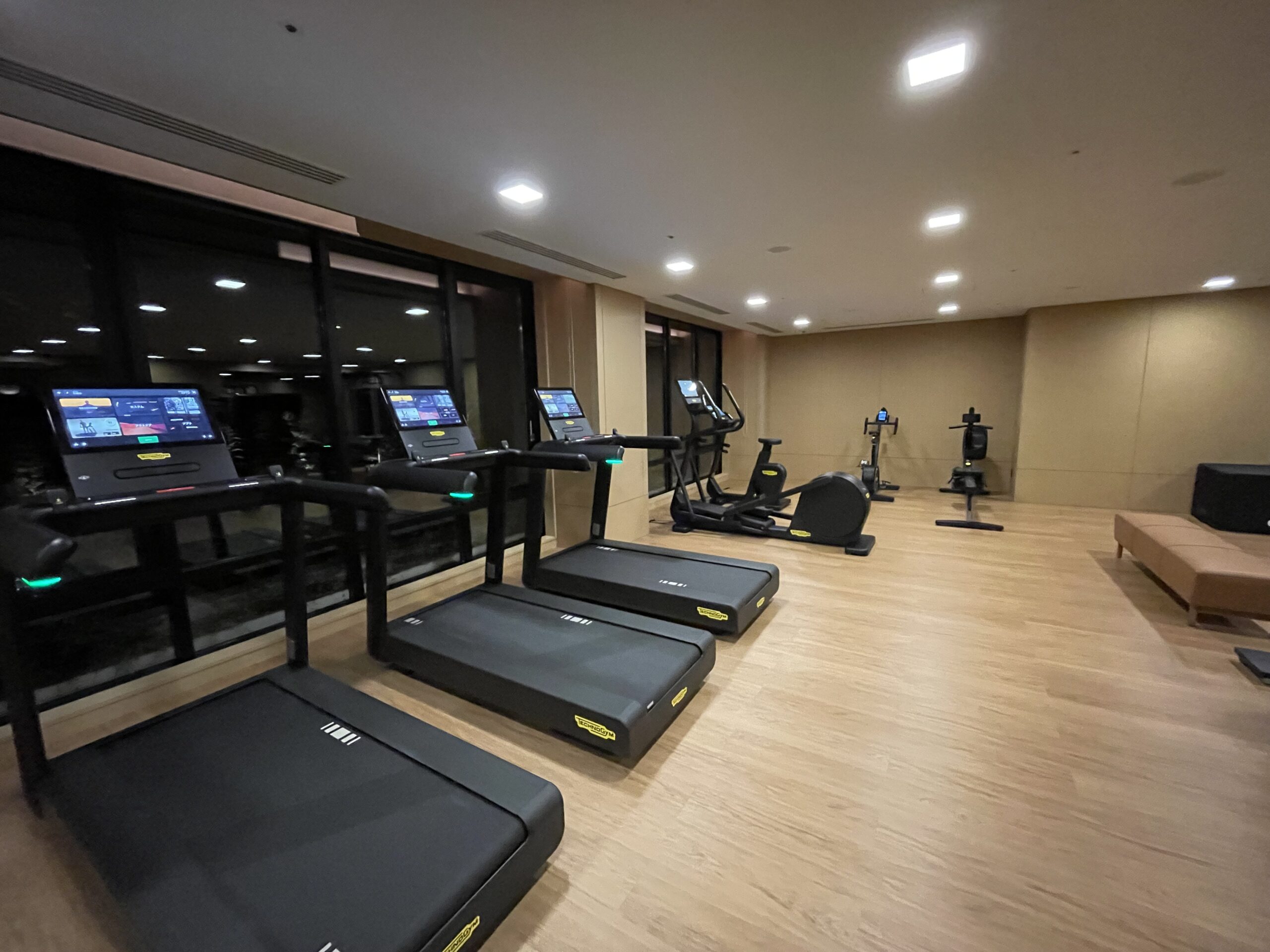 ロク京都 ジム トレッドミル Technogym