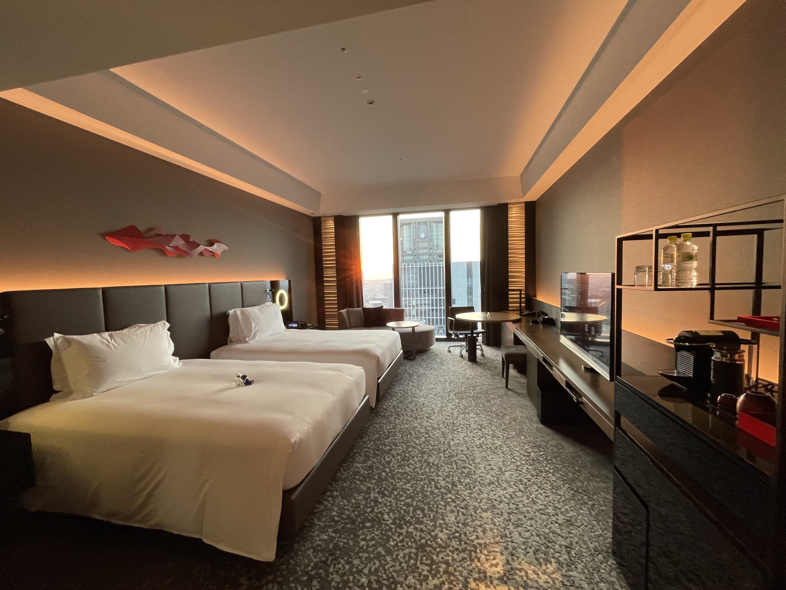 コンラッド大阪 客室 ツインルーム