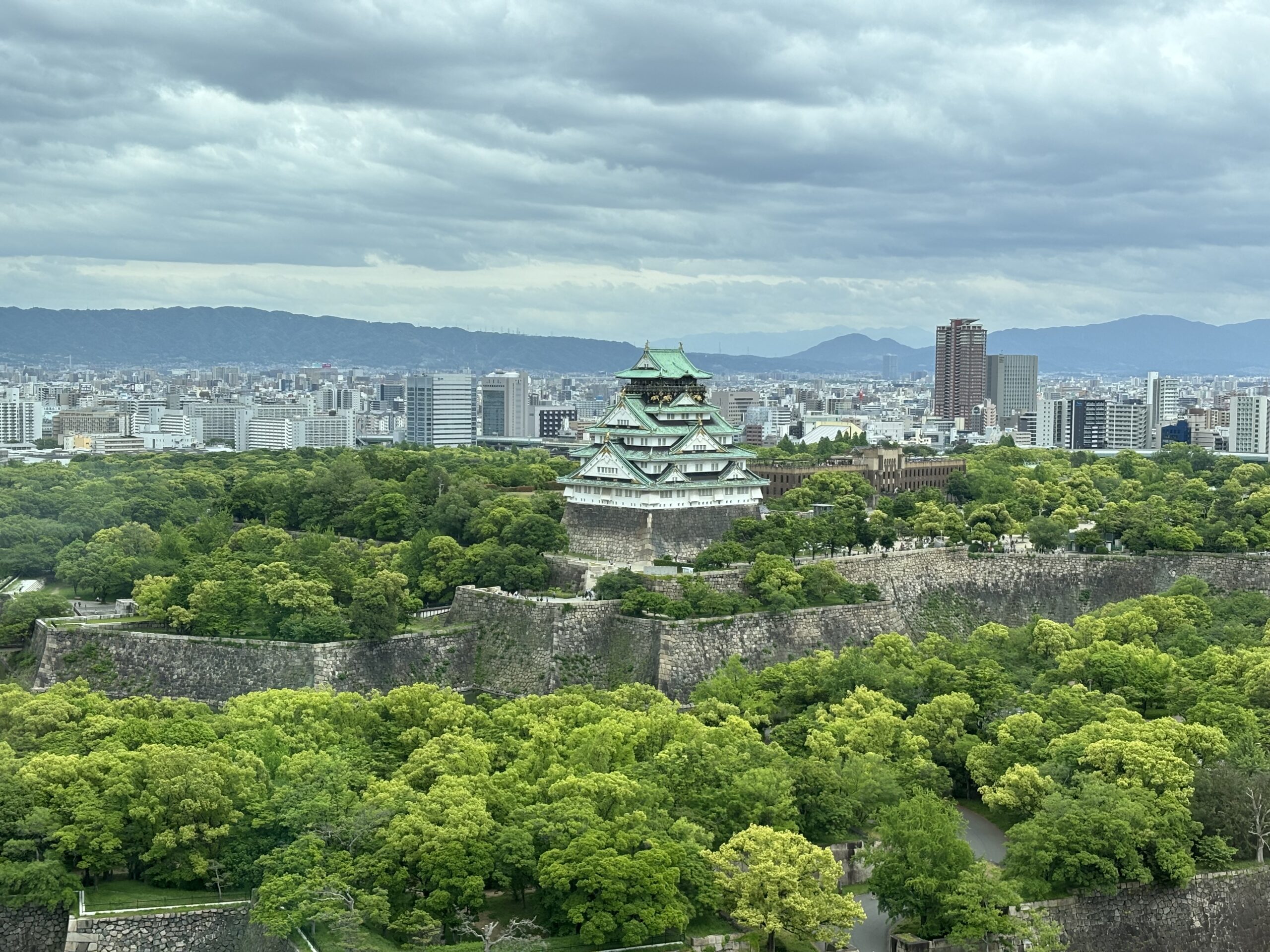 ダブルツリー大阪城公園 客室から大阪城の絶景