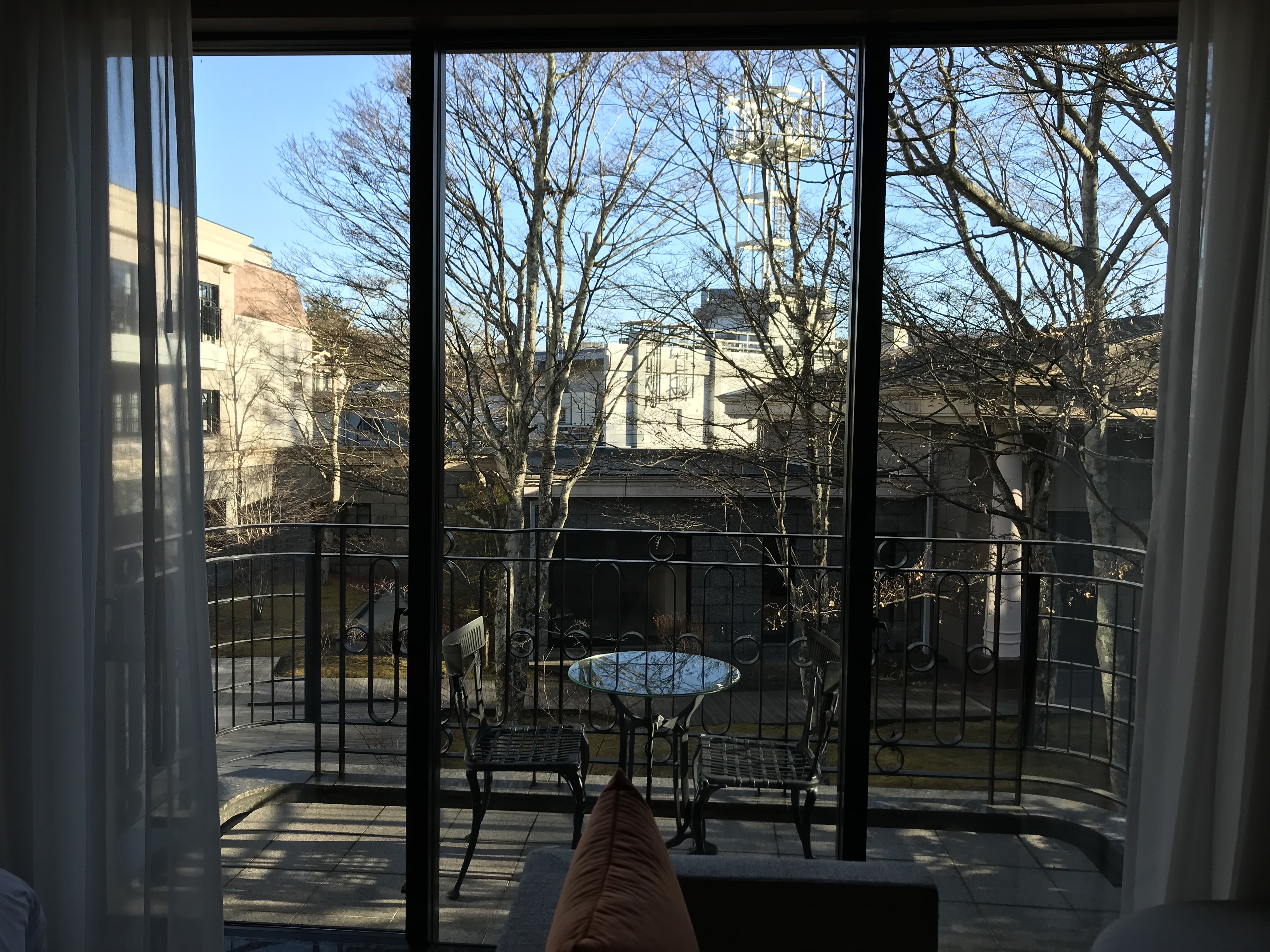 旧軽井沢KIKYO 中庭 ガーデン