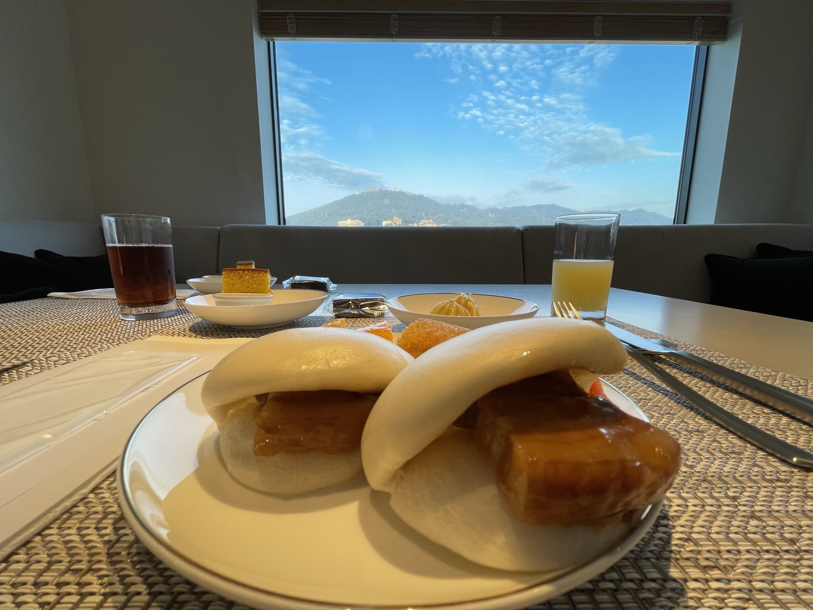 ヒルトン長崎 和朝食 お重盛りの彩り