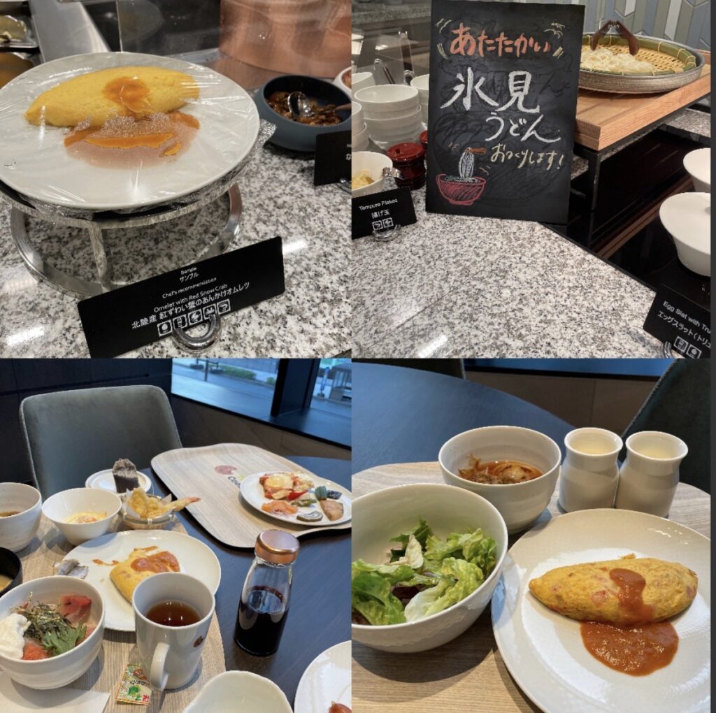 宿泊記 ダブルツリーbyヒルトン富山 朝食海鮮丼・大浴場 - 朝食ビュッフェ
