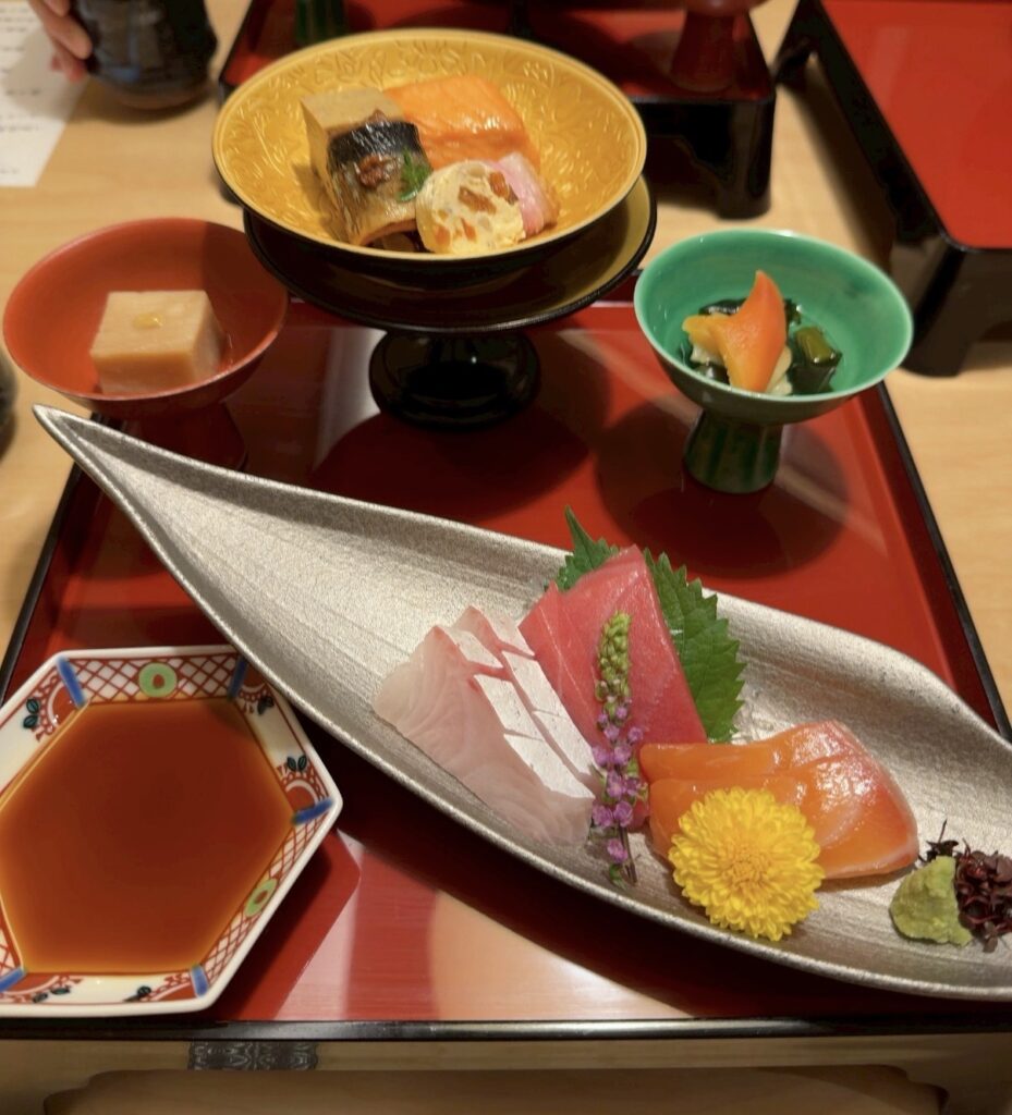旅館の和食