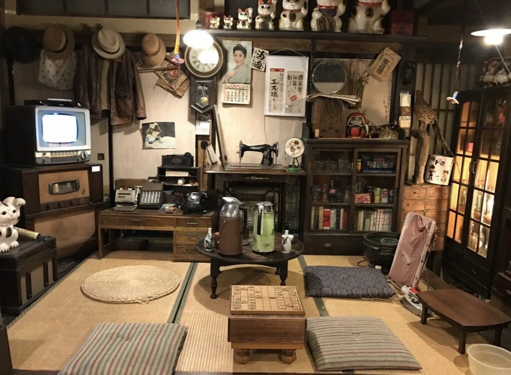 昭和の居間を完全再現