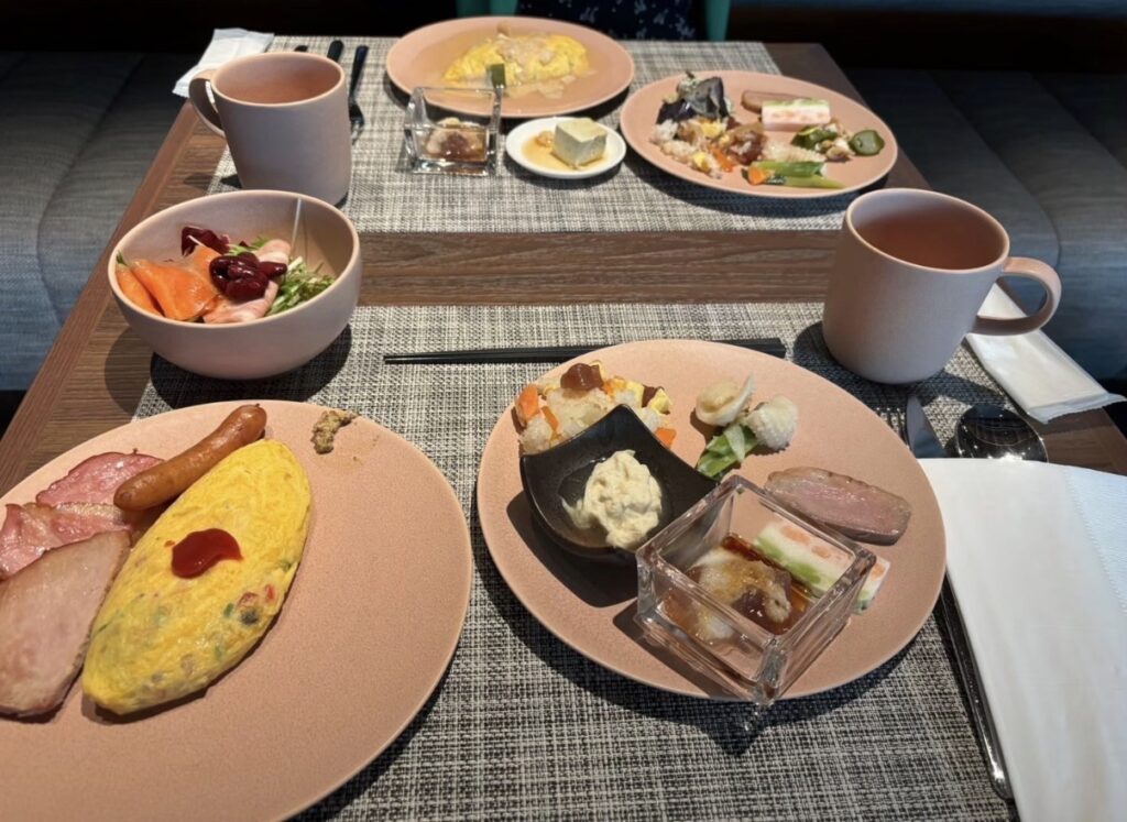 ヒルトン京都 翌朝の朝食（テオリ）