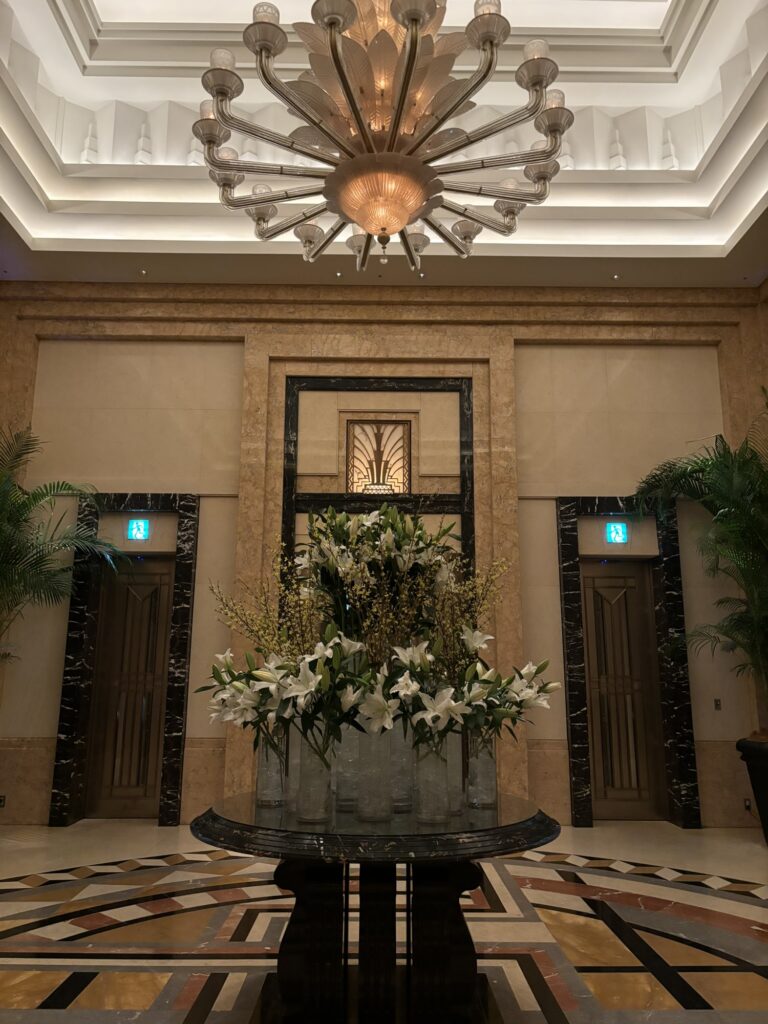 客室からの東京湾眺望