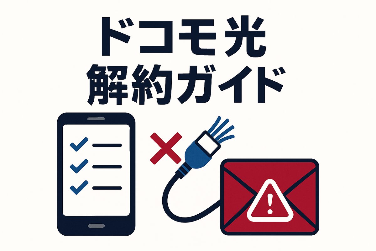 ドコモ光 解約ガイド