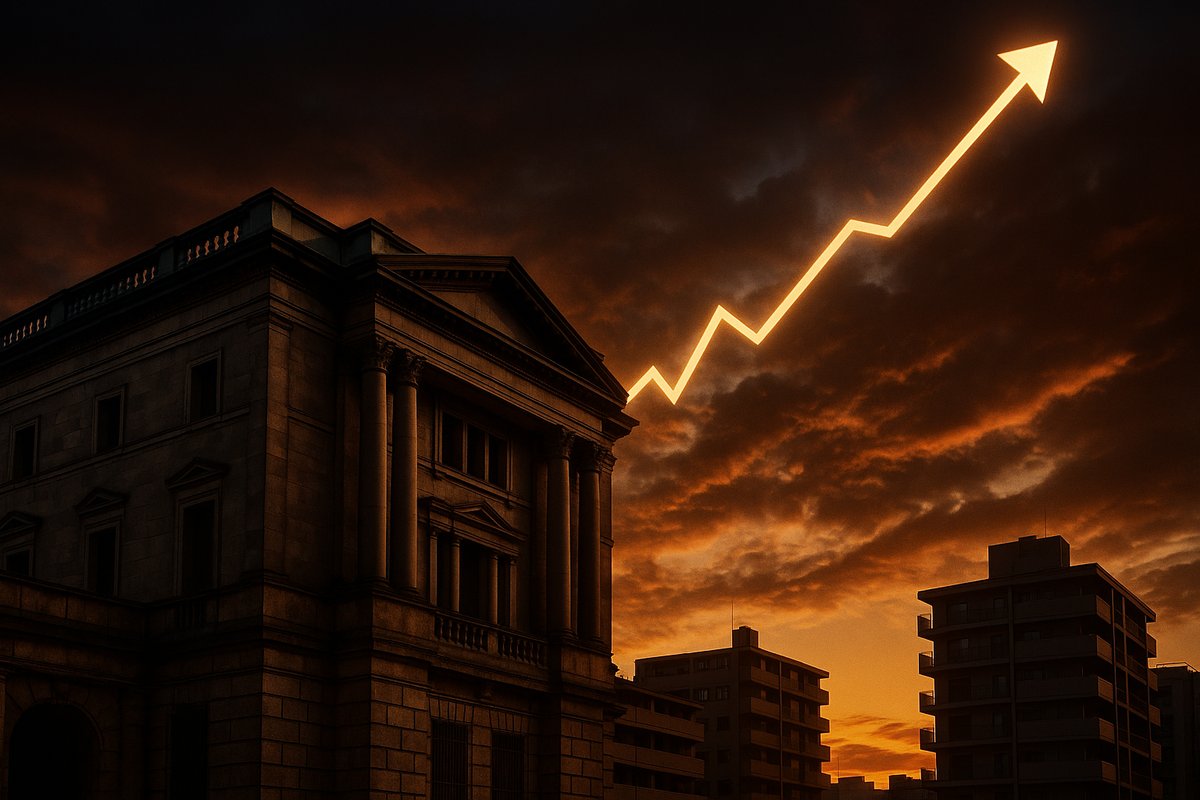 日銀の利上げと不動産投資への影響を表すイメージ