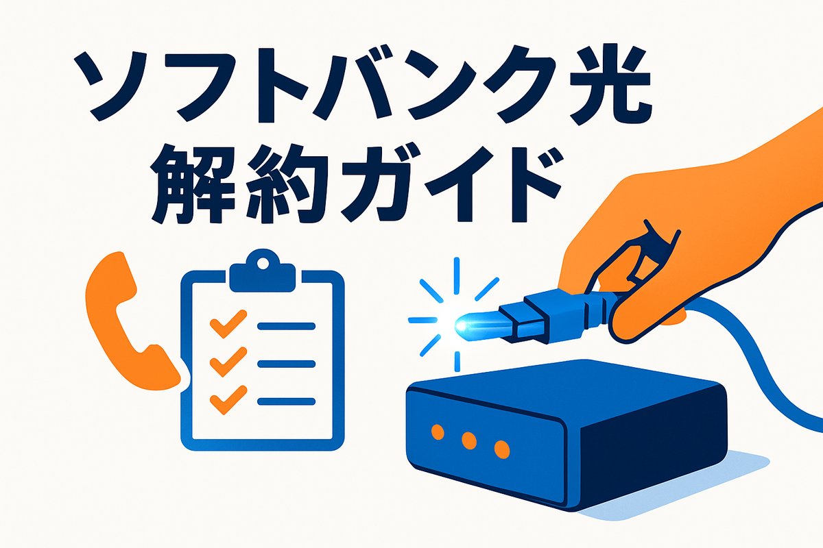 ソフトバンク光 解約ガイド