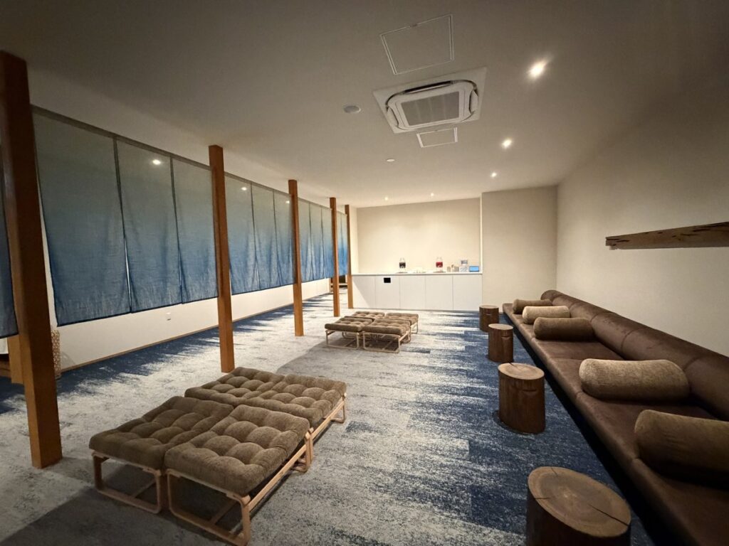界 秋保 大浴場ロビー