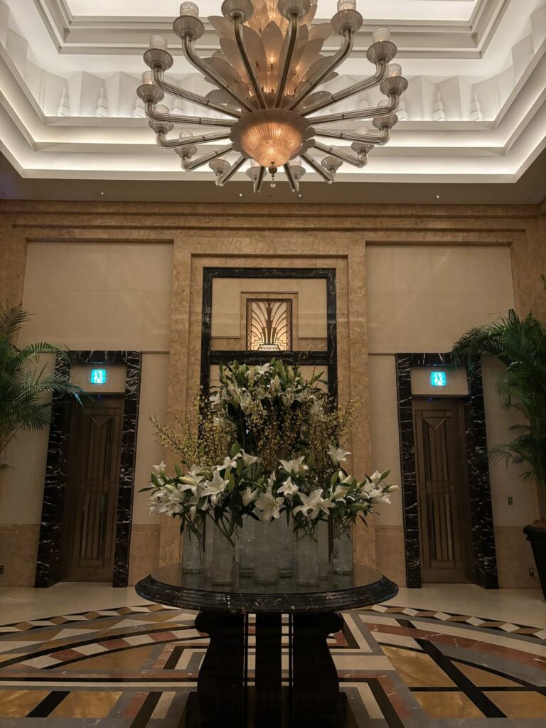 客室からの東京湾眺望