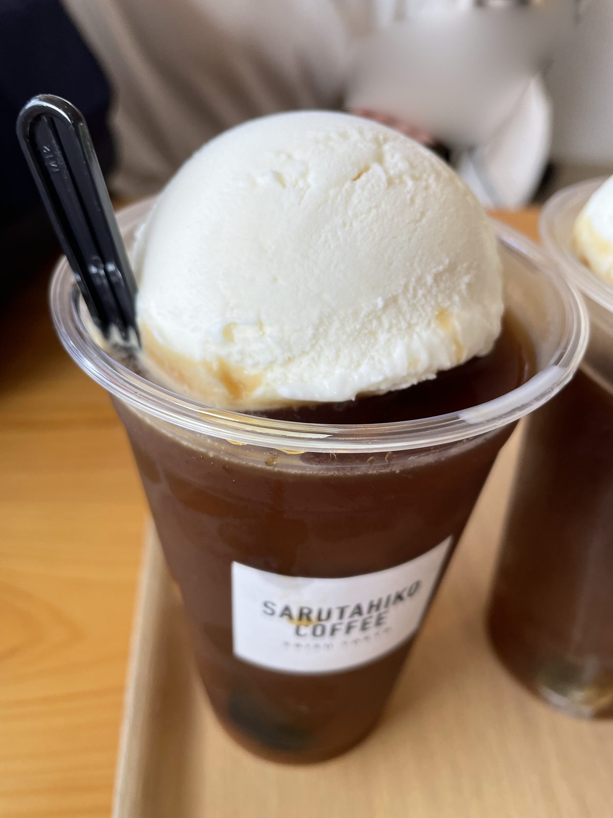 VISONの猿田彦珈琲のコーヒーフロート(2022年7月)